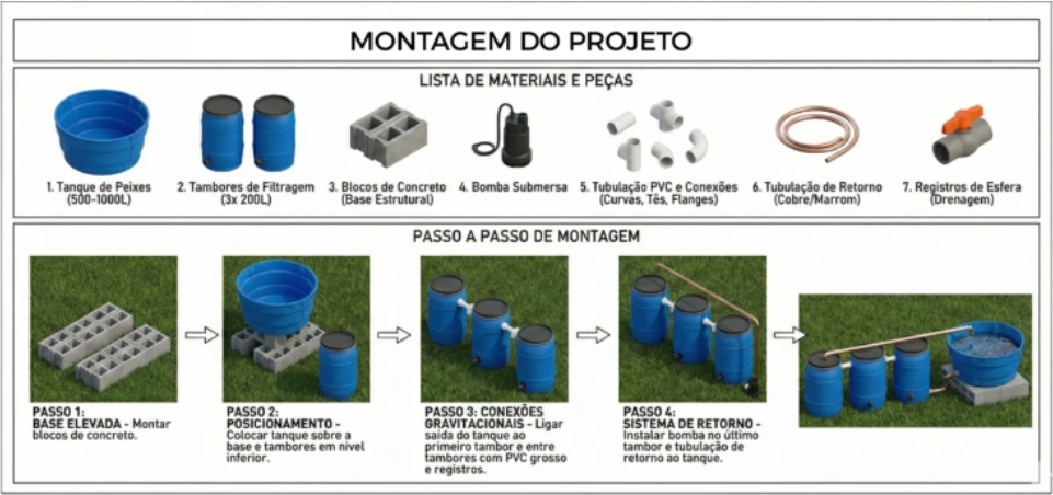 Passo a Passo da Montagem do Projeto